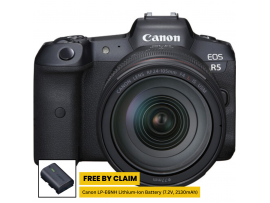 Canon EOS R5 Kit 24-105mm f/4L IS USM Lens (Promo Cashback Rp 2.000.000)